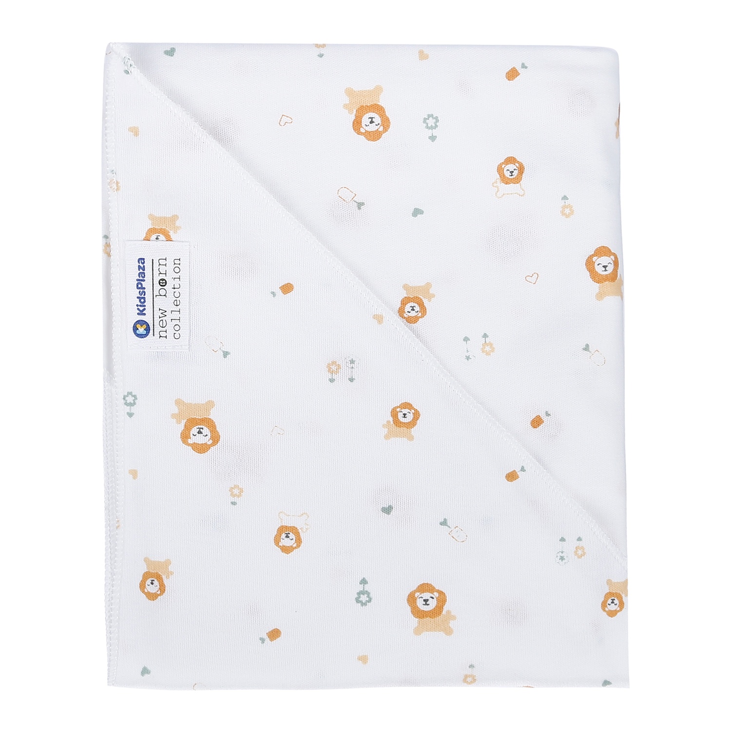 Set 5 tã chéo cotton KidsPlaza BA21 (Vàng) hình 1