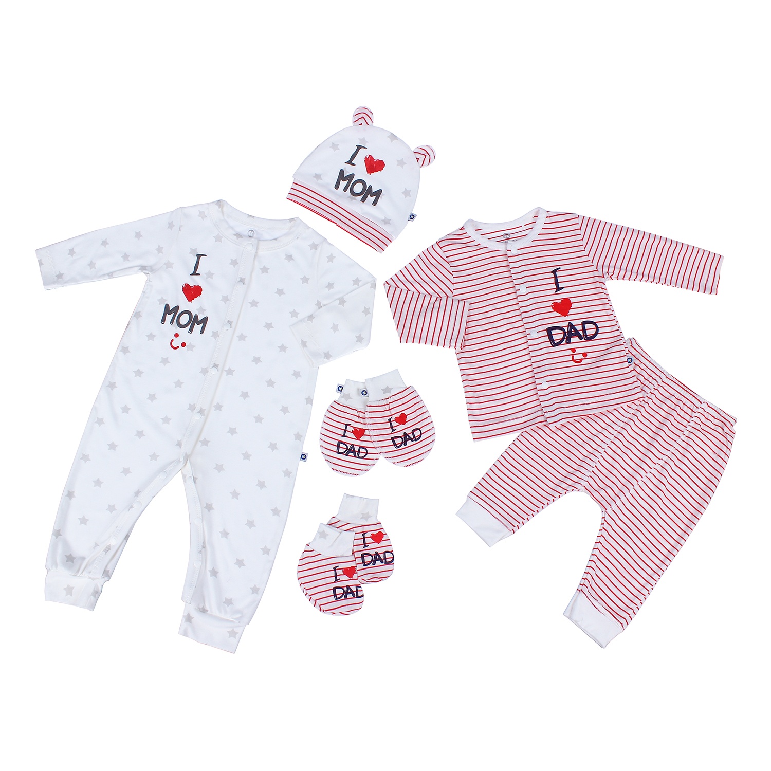 Set quà tặng Otis in hình sao KidsPlaza ND21H (Trắng) hình 1