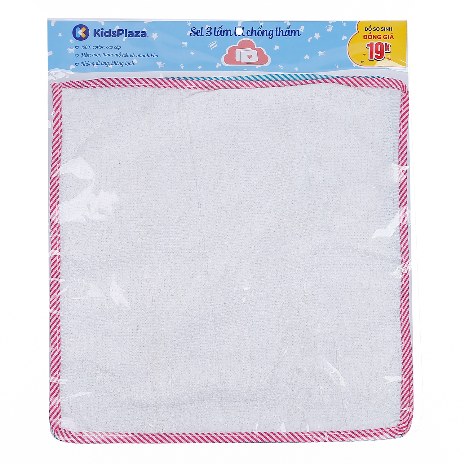 Set 3 tấm lót chống thấm Kidsplaza hình 1