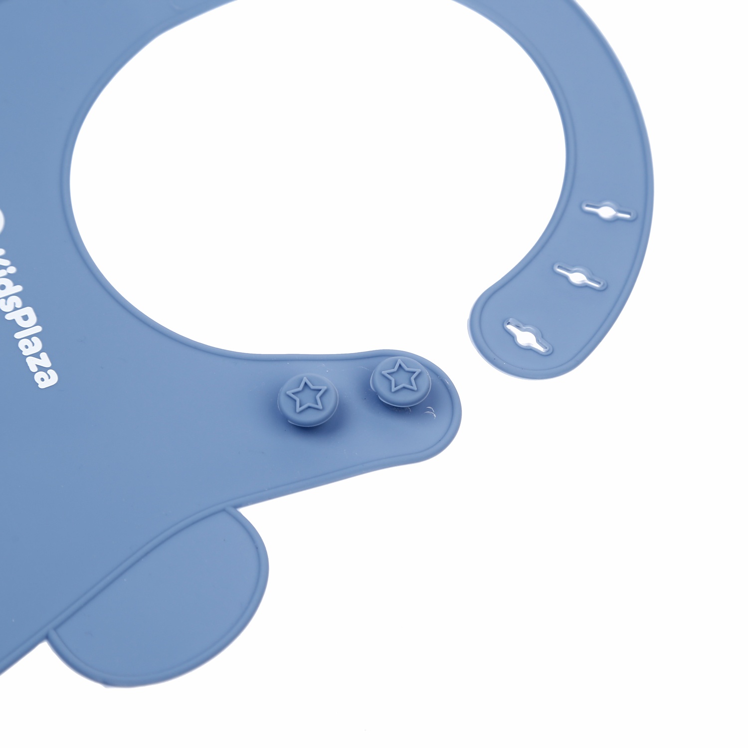 Yếm ăn silicone cho bé KidsPlaza 6903 (Xanh) hình 4