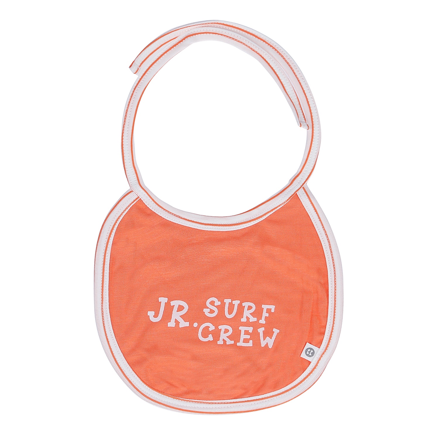 Yếm cho bé sơ sinh 2 mặt Otis KidsPlaza in JR ND21H (Kẻ Cam) hình 1