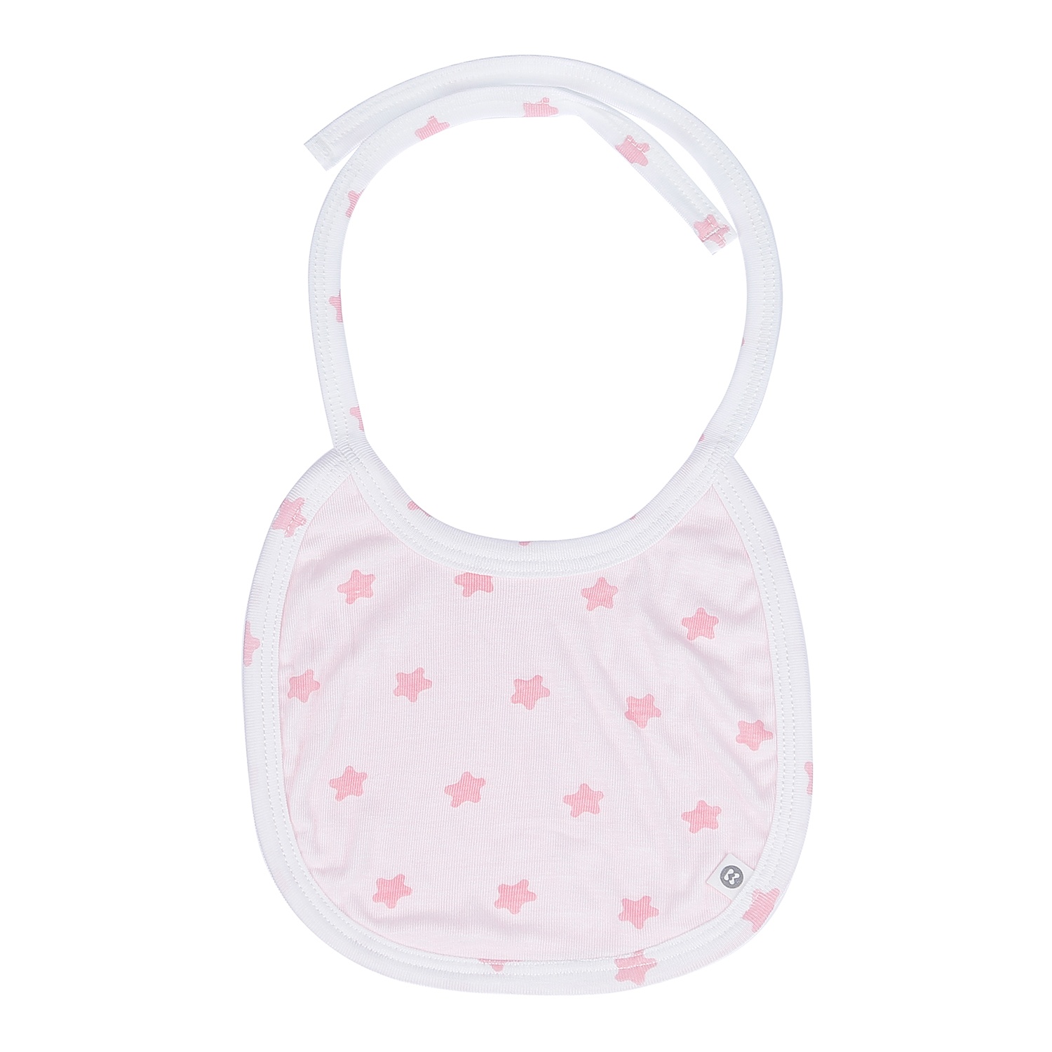 Yếm sơ sinh Otis cho bé gái in hình ngôi sao KidsPlaza ND21H (Trắng Hồng) hình 1