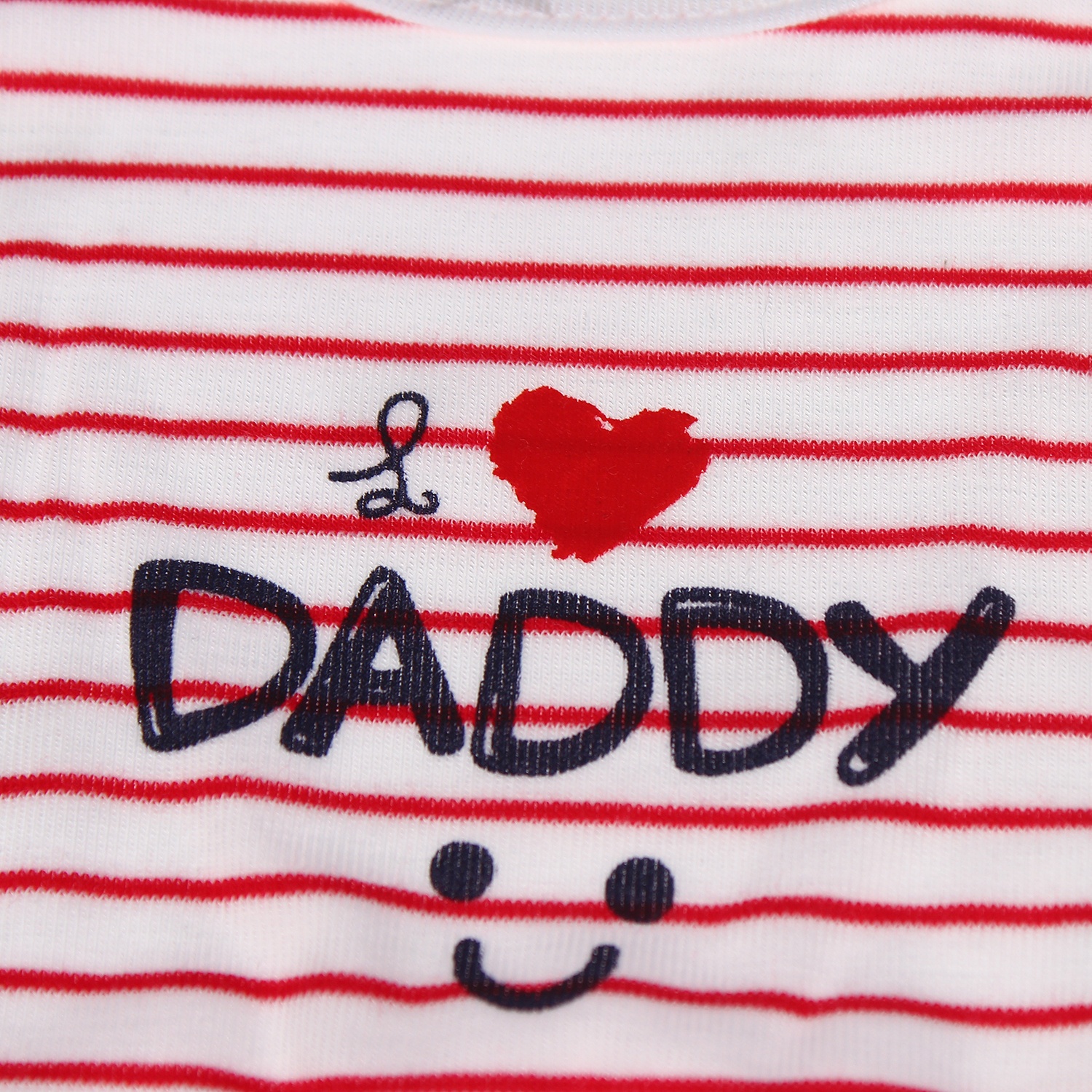 Yếm sơ sinh Otis kẻ ngang KidsPlaza ND21H (Trắng) hình 2