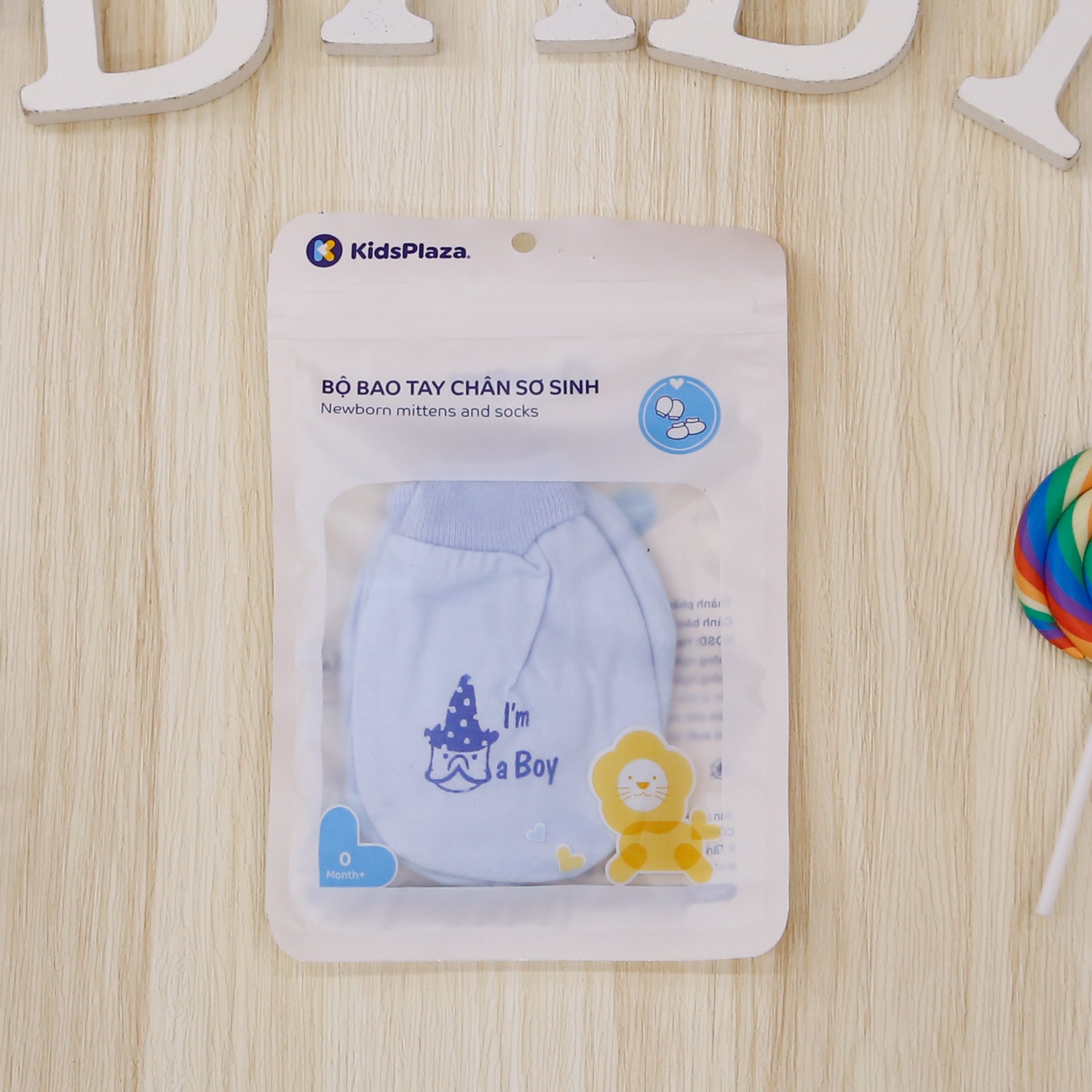 Set bao tay chân bo KidsPlaza TM21 (Xanh) hình 1