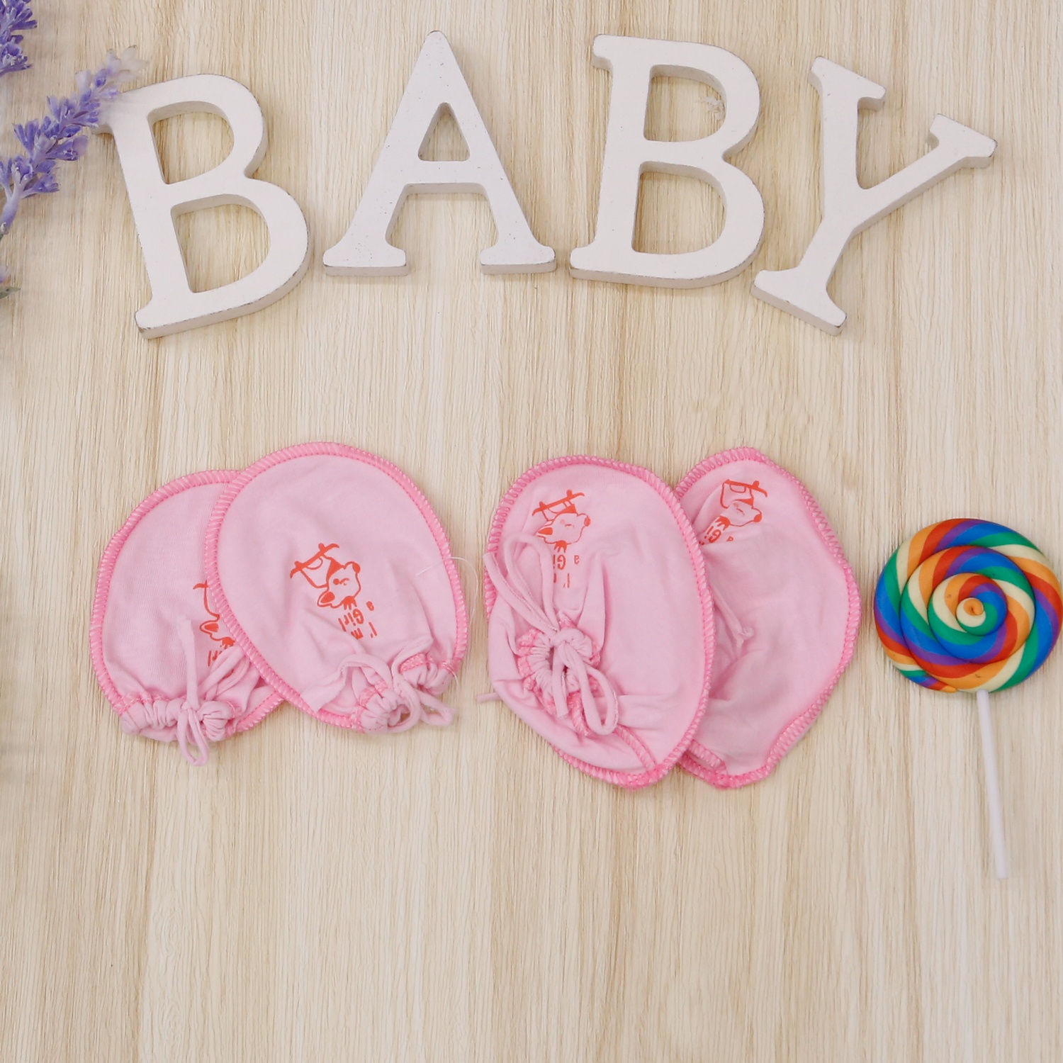 Set bao tay chân dây KidsPlaza TM21 (Hồng) hình 3