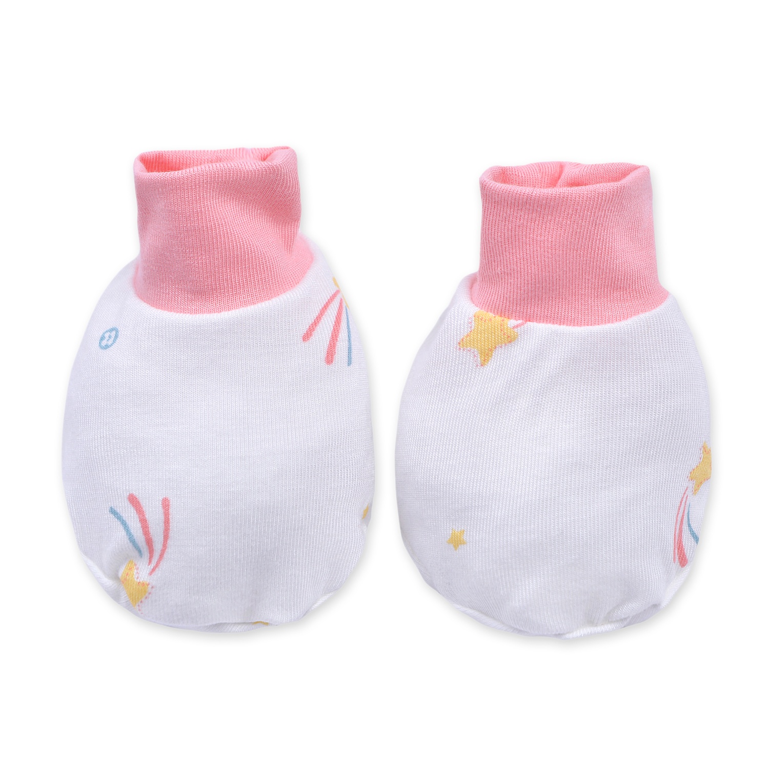 Set bao tay chân Otis bé gái KidsPlaza ND22H Trắng Hồng hình 5