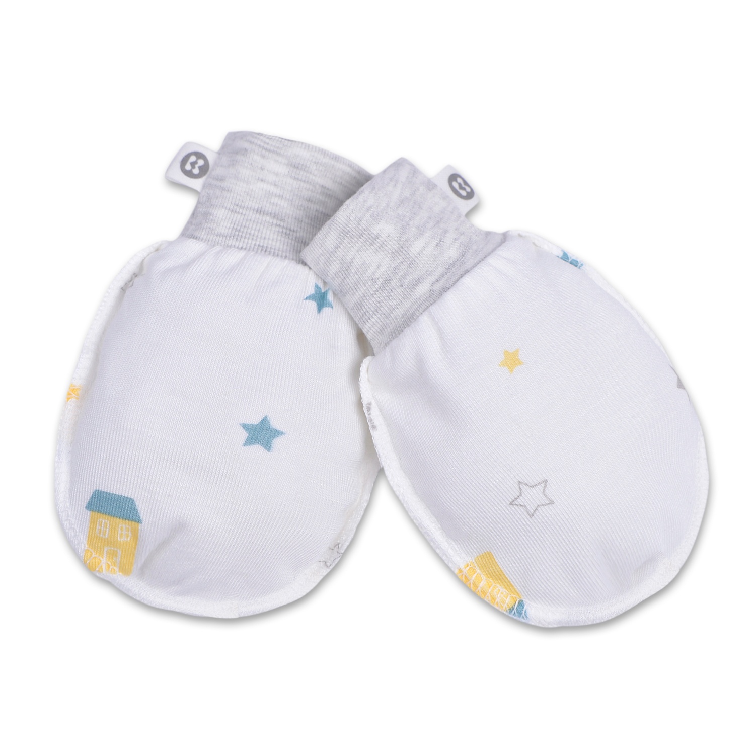 Set bao tay chân Otis bé trai KidsPlaza ND22H Trắng Ghi hình 2