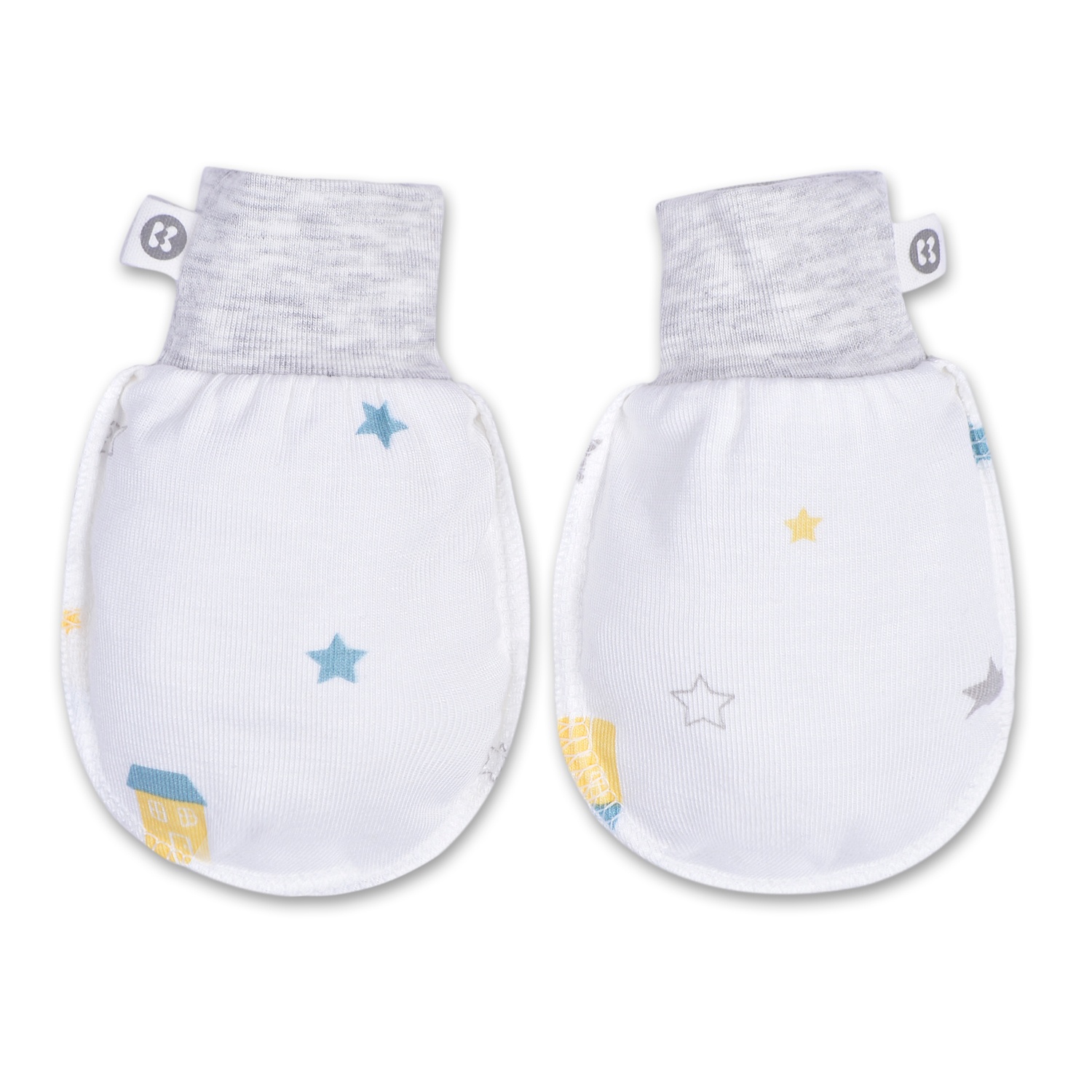 Set bao tay chân Otis bé trai KidsPlaza ND22H Trắng Ghi hình 3