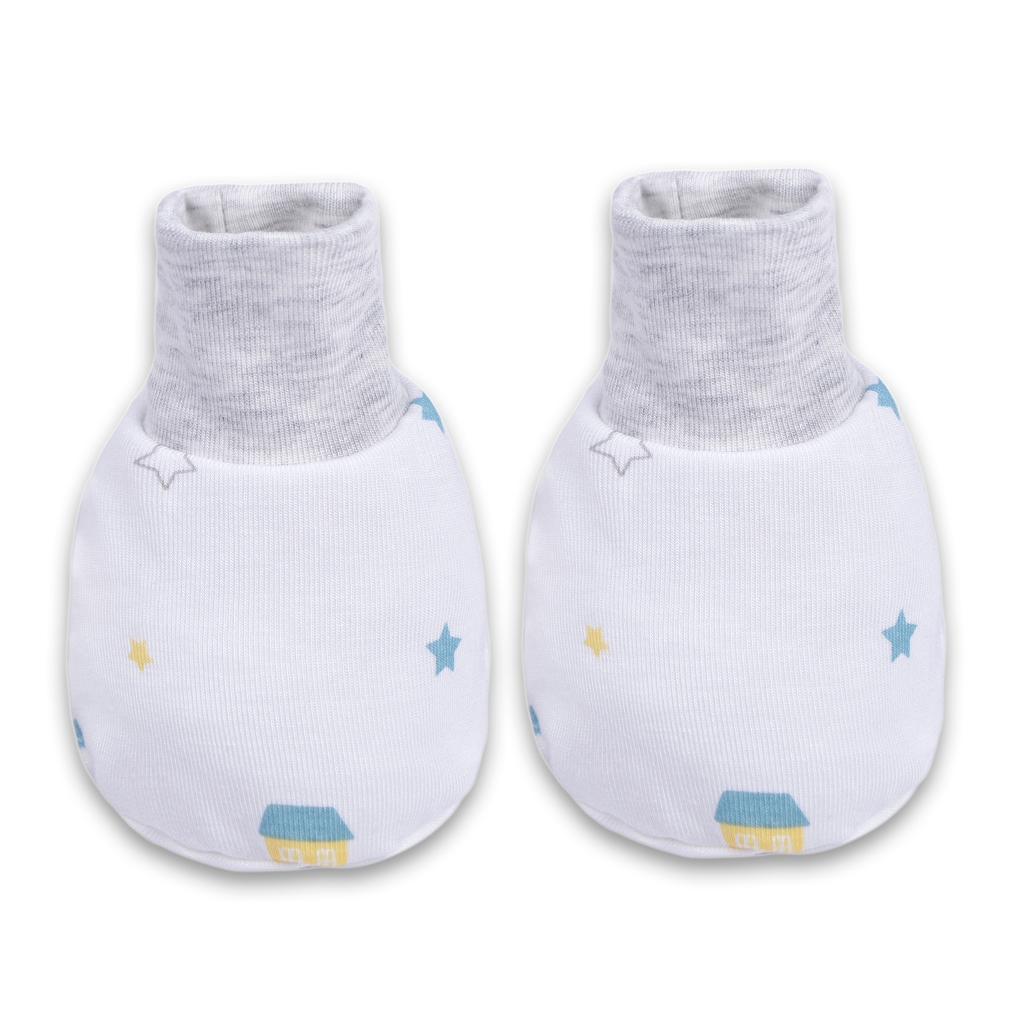 Set bao tay chân Otis bé trai KidsPlaza ND22H Trắng Ghi hình 5