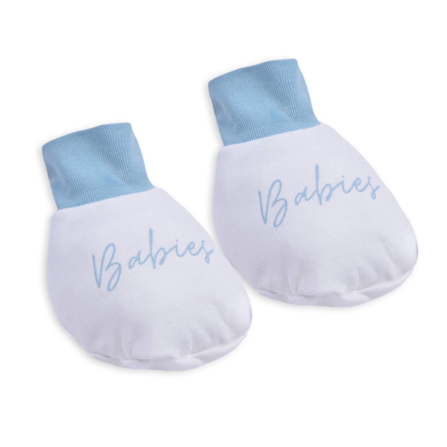 Set bao tay chân Otis bé trai KidsPlaza ND22H Trắng Xanh hình 4