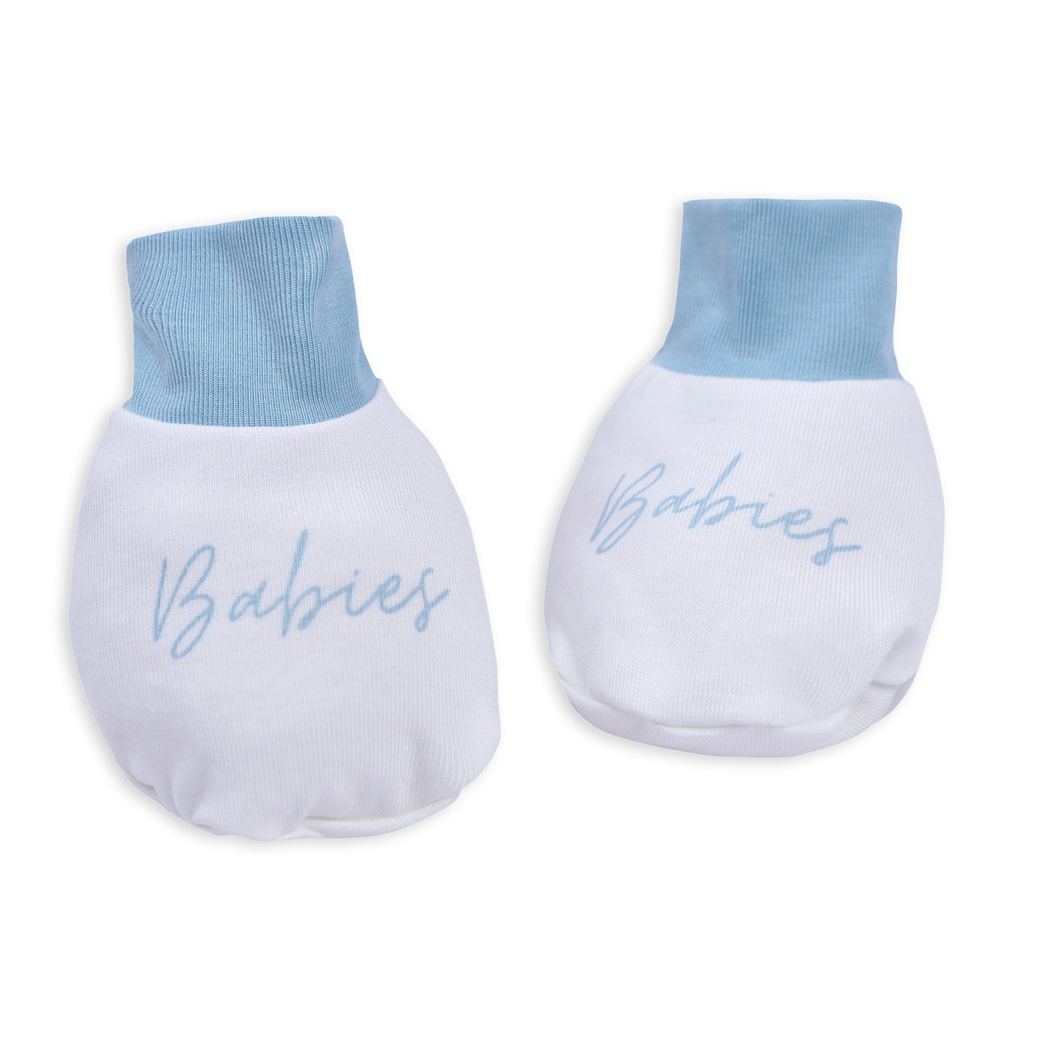 Set bao tay chân Otis bé trai KidsPlaza ND22H Trắng Xanh hình 3