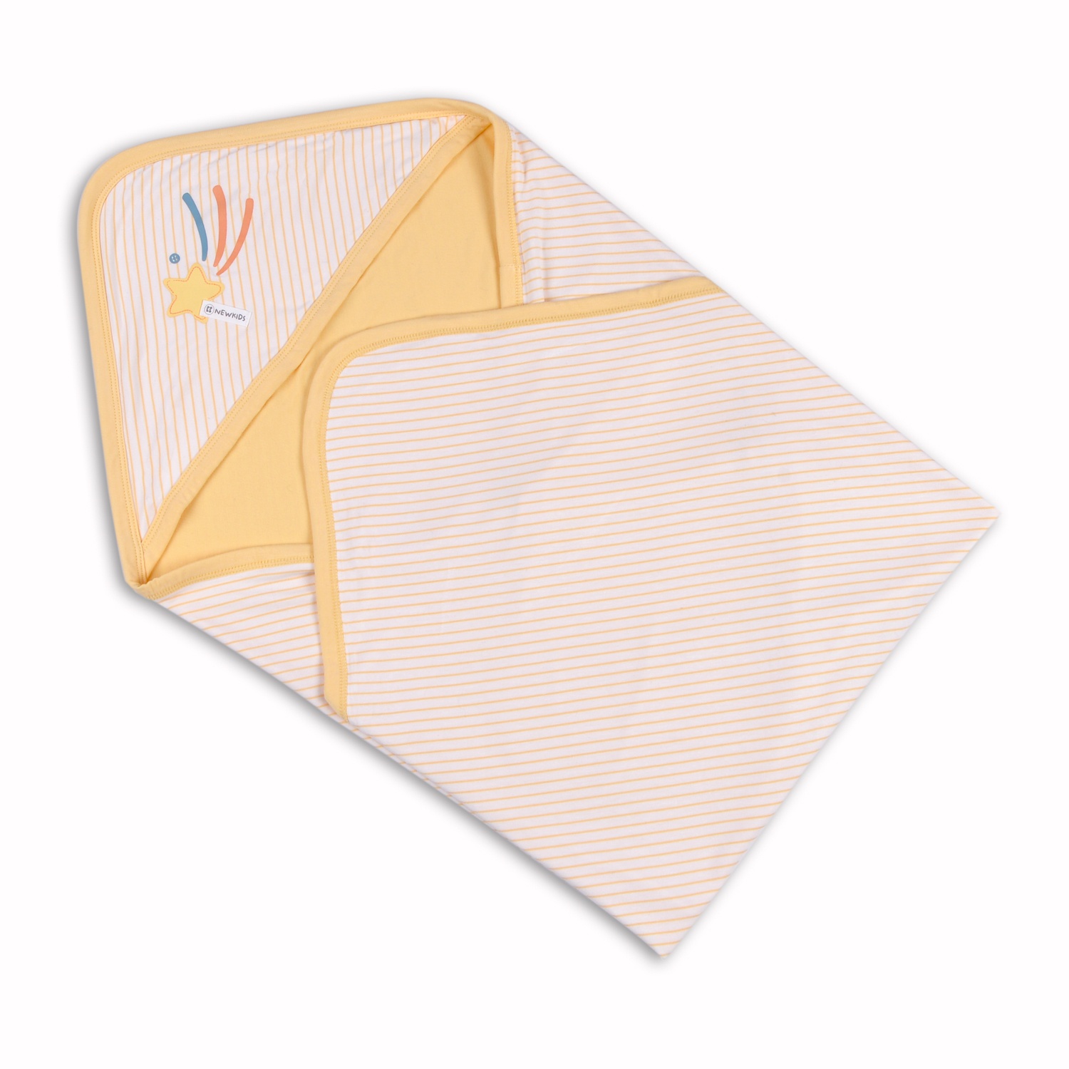 Chăn ủ cho bé Otis KidsPlaza ND22H kẻ vàng hình 1