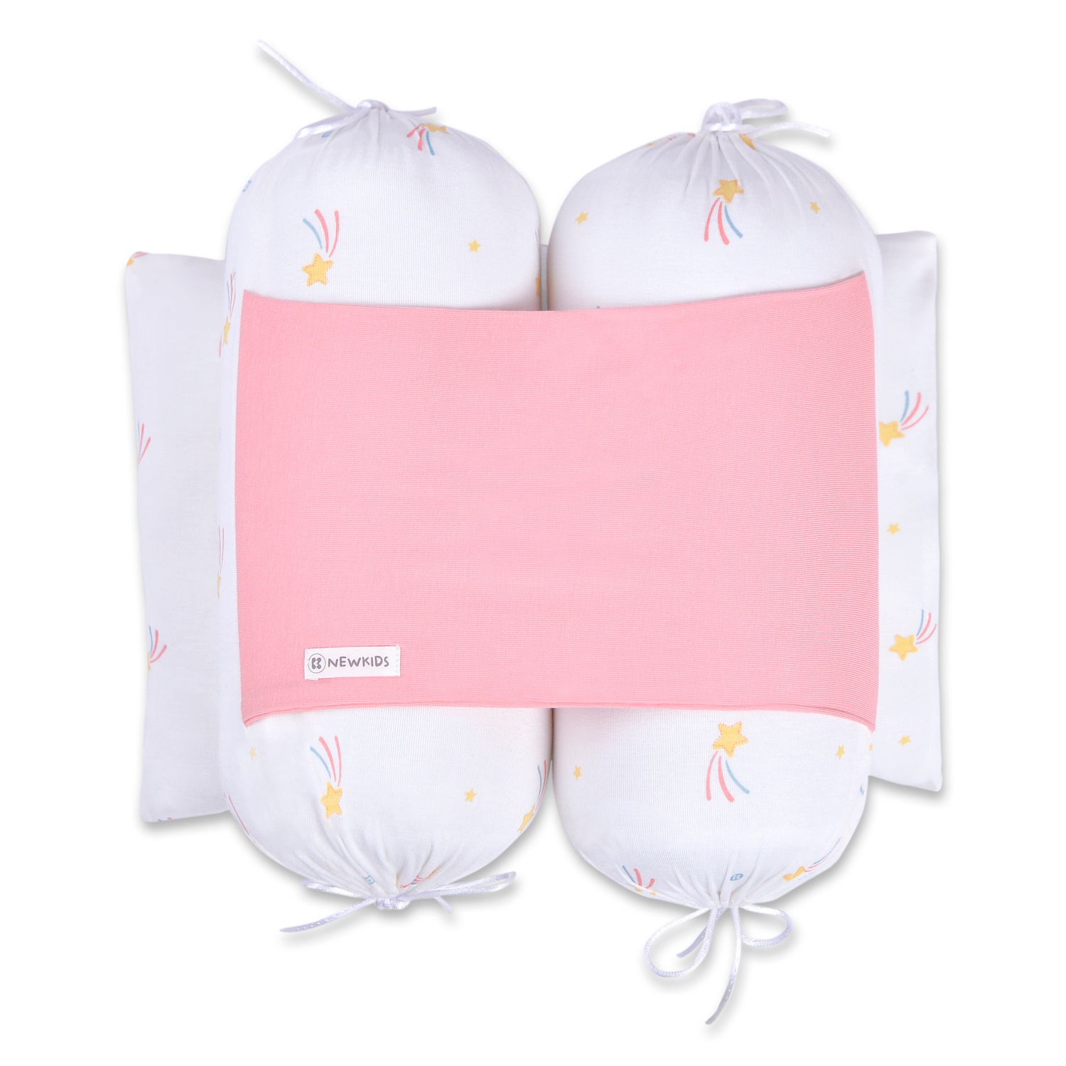 Set gối chặn Otis bé gái KidsPlaza ND22H Trắng Hồng hình 2