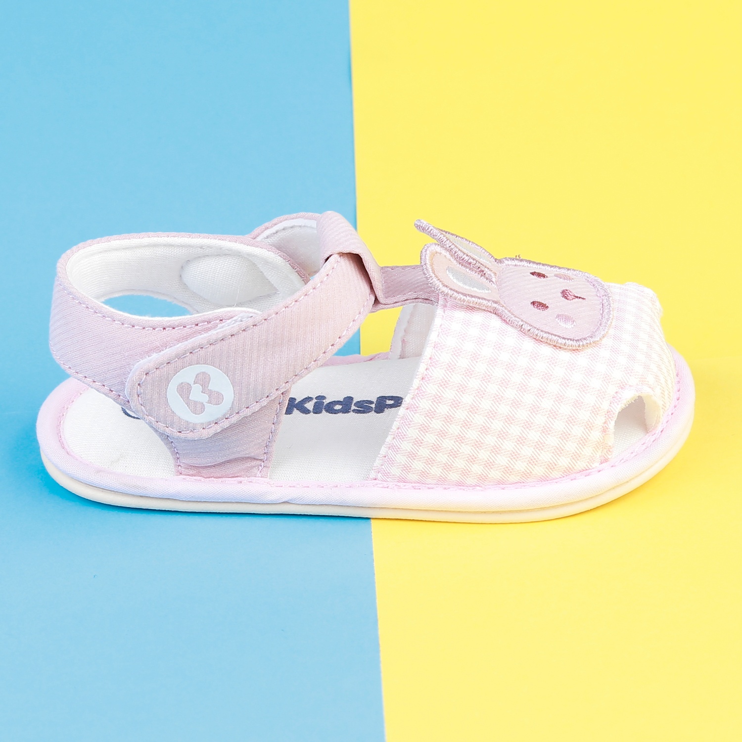 Dép sandal tập đi KidsPlaza 22K-S11 hình thỏ (Hồng) hình 4