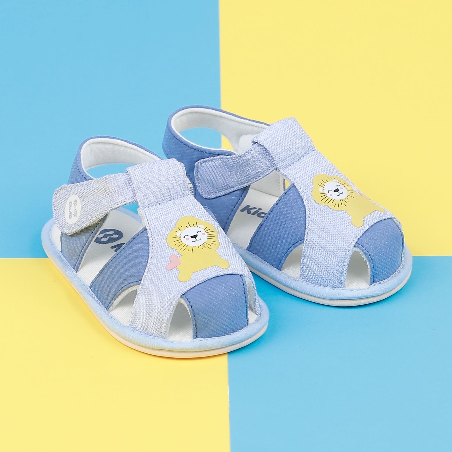 Dép sandal tập đi KidsPlaza 22K-S12 hình sư tử hình 1