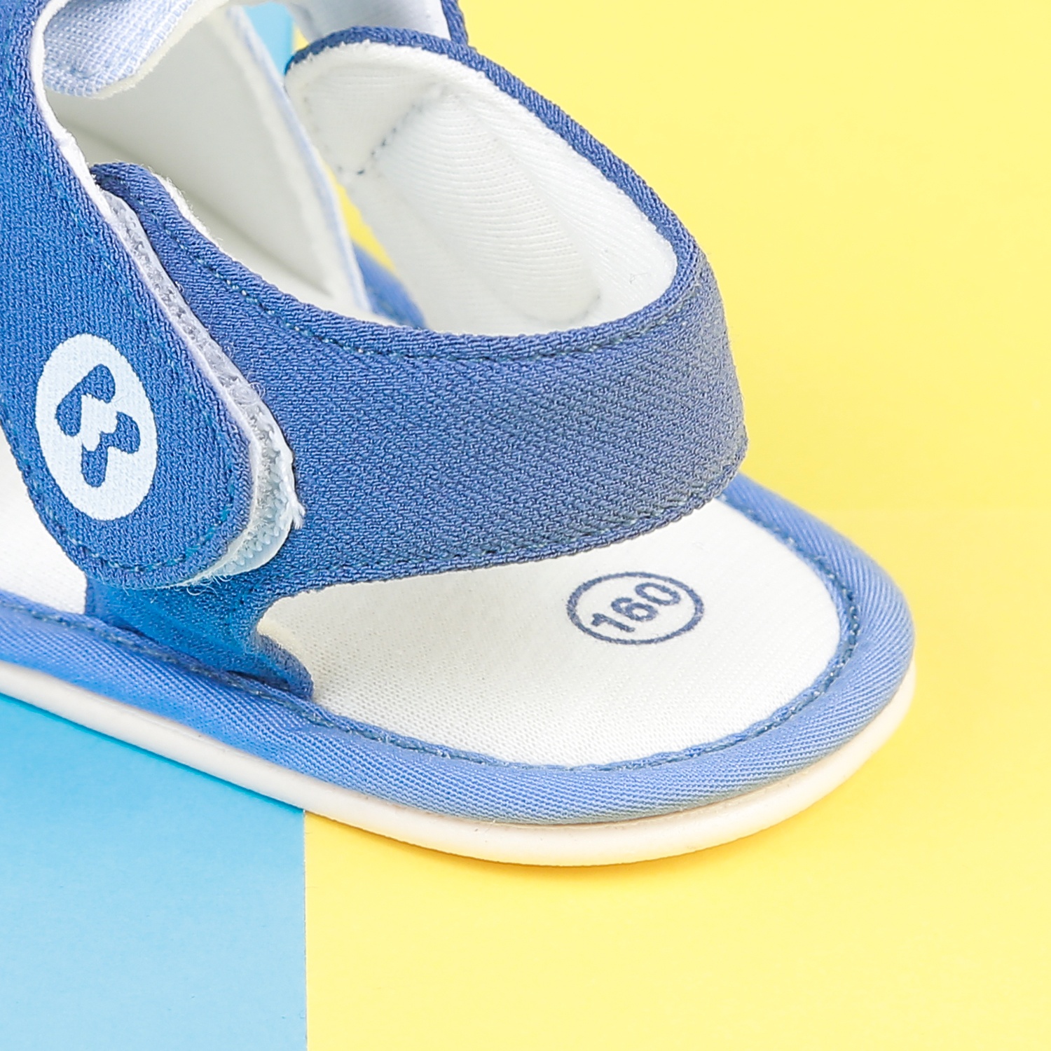 Dép sandal tập đi KidsPlaza 22K-S13 máy bay (Xanh)  hình 5