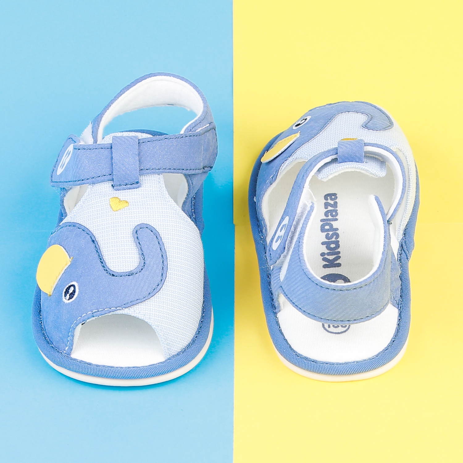 Dép sandal tập đi KidsPlaza 22K-S4 hình voi (Xanh) hình 2