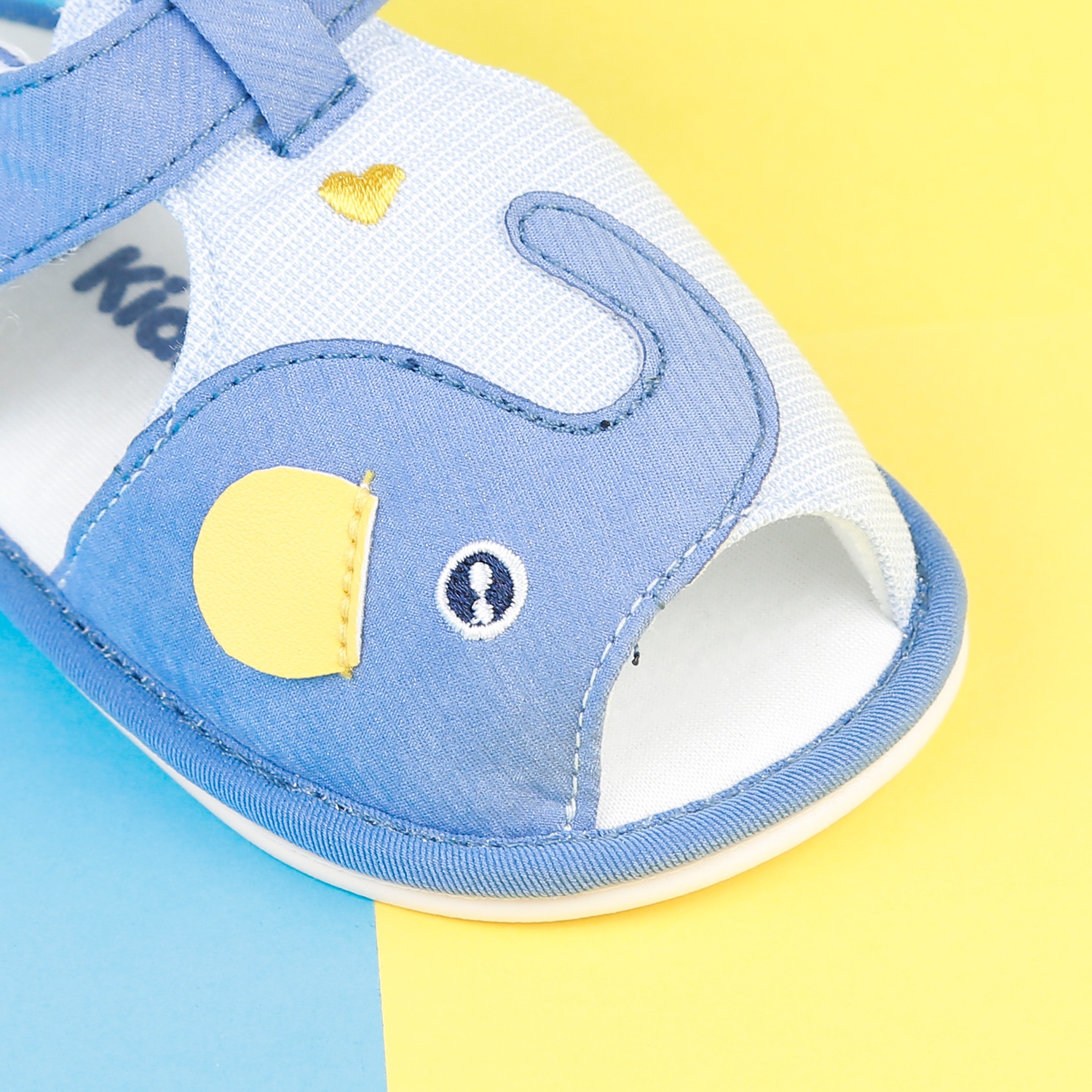 Dép sandal tập đi KidsPlaza 22K-S4 hình voi (Xanh) hình 3