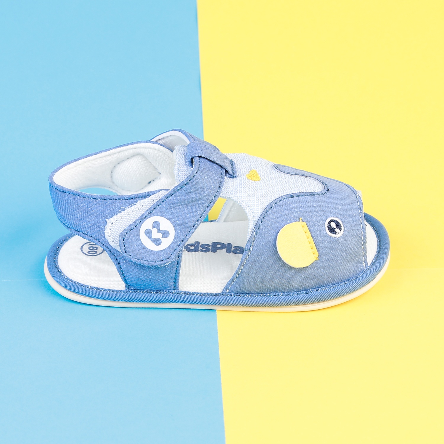 Dép sandal tập đi KidsPlaza 22K-S4 hình voi (Xanh) hình 5