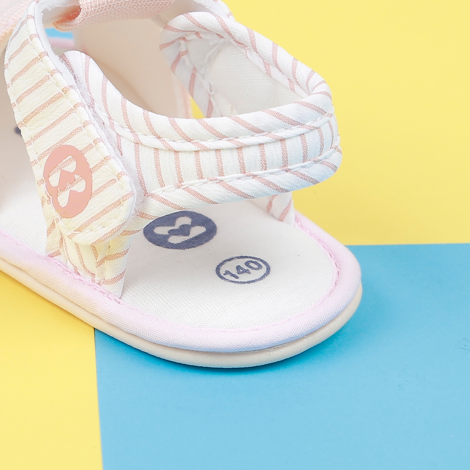 Dép sandal tập đi KidsPlaza 22K-S5 in sao (Hồng)  hình 5