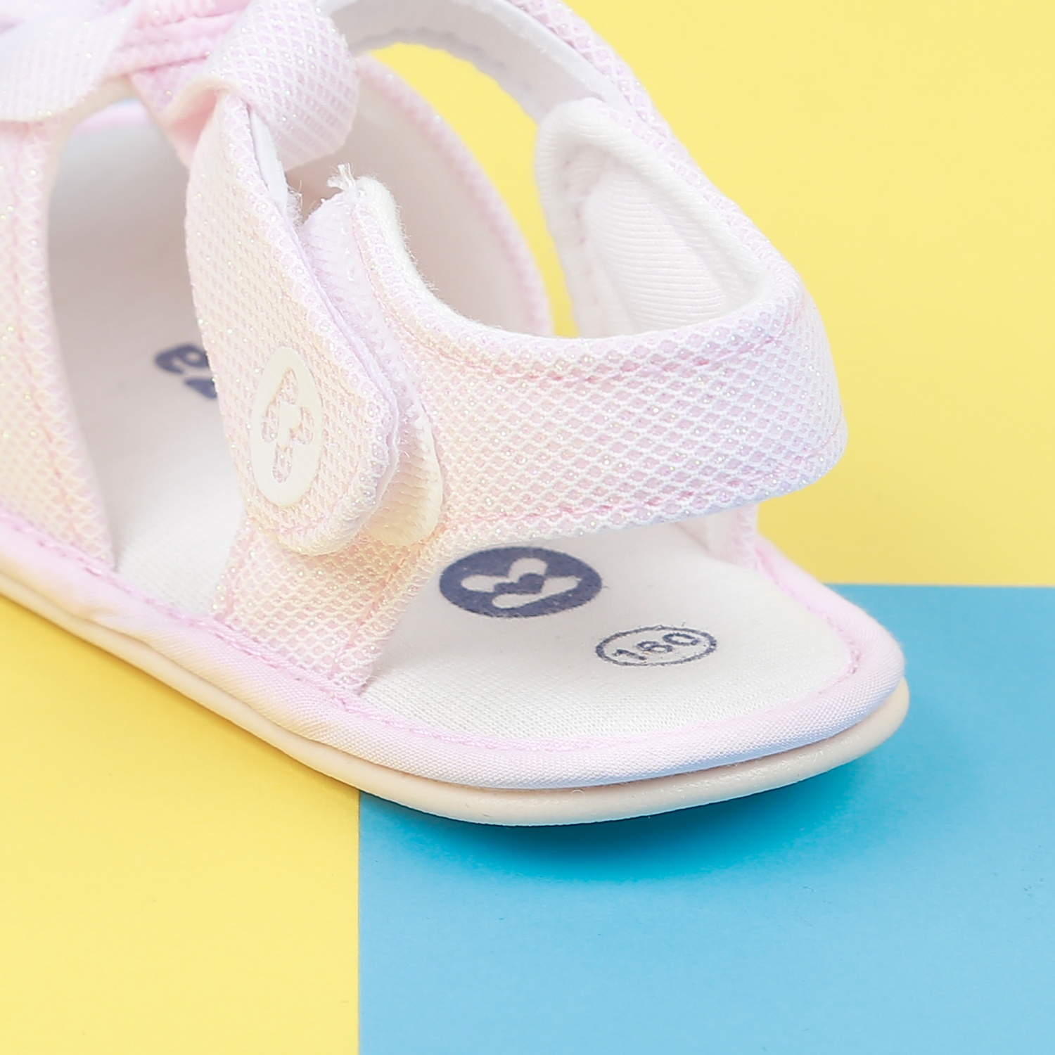 Dép sandal tập đi KidsPlaza 22K-S6 thắt nơ (Hồng) hình 5