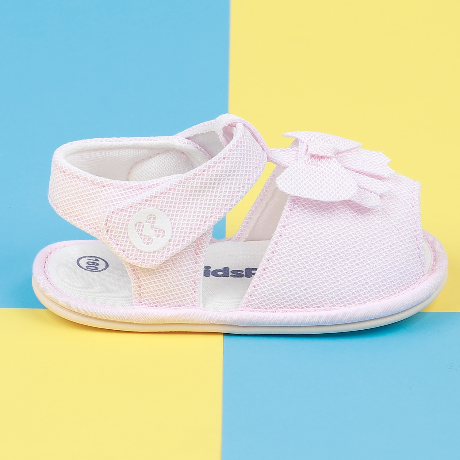 Dép sandal tập đi KidsPlaza 22K-S6 thắt nơ (Hồng) hình 4