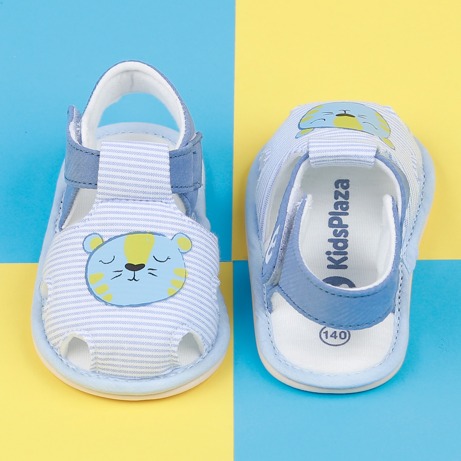 Dép sandal tập đi KidsPlaza 22K-S8 hình hổ xanh hình 2