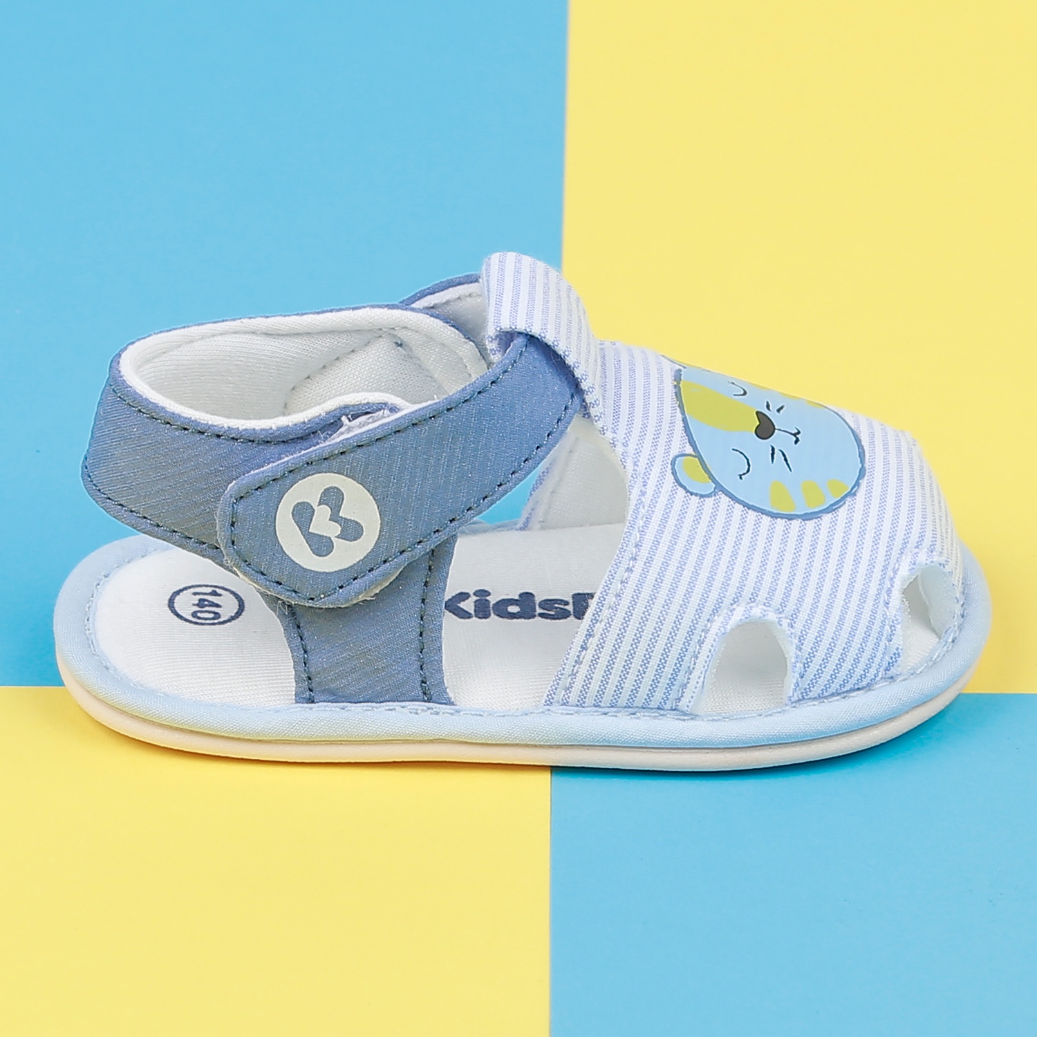 Dép sandal tập đi KidsPlaza 22K-S8 hình hổ xanh hình 5