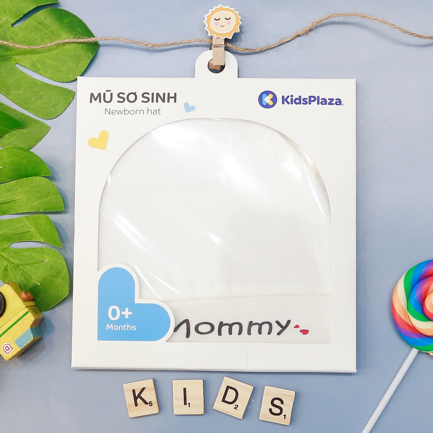Mũ Otis mommy KidsPlaza ND22H Trắng hình 1