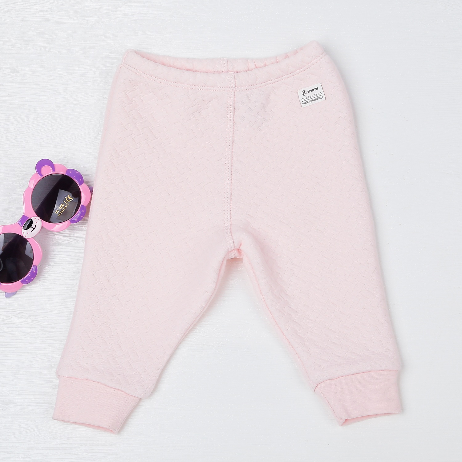 Bộ quần áo bông bé gái KidsPlaza cài chéo in thỏ M22D (Hồng) hình 5