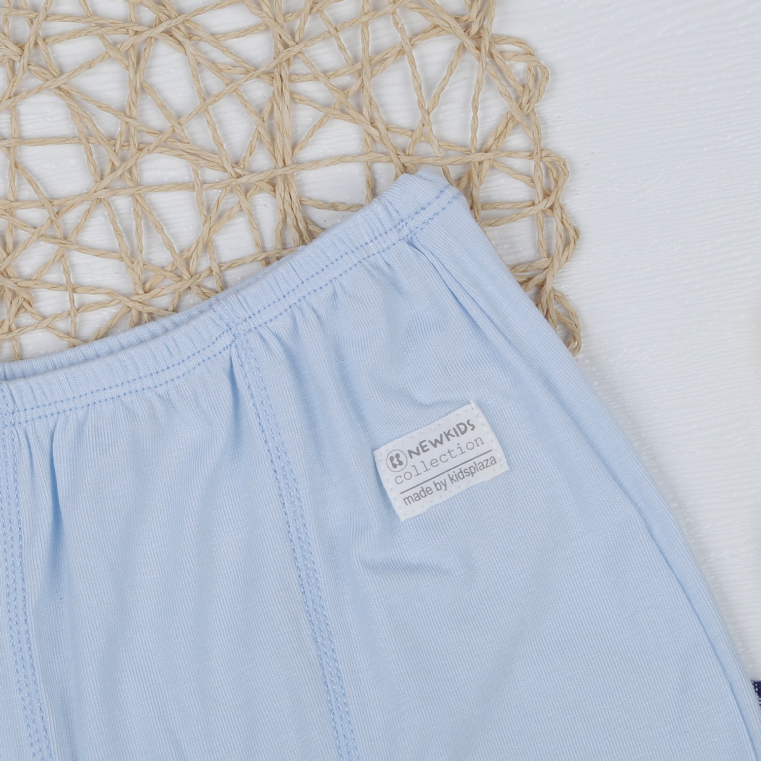 Bộ quần áo dài tay cài lệch Otis KidsPlaza ND22T (Xanh) hình 7