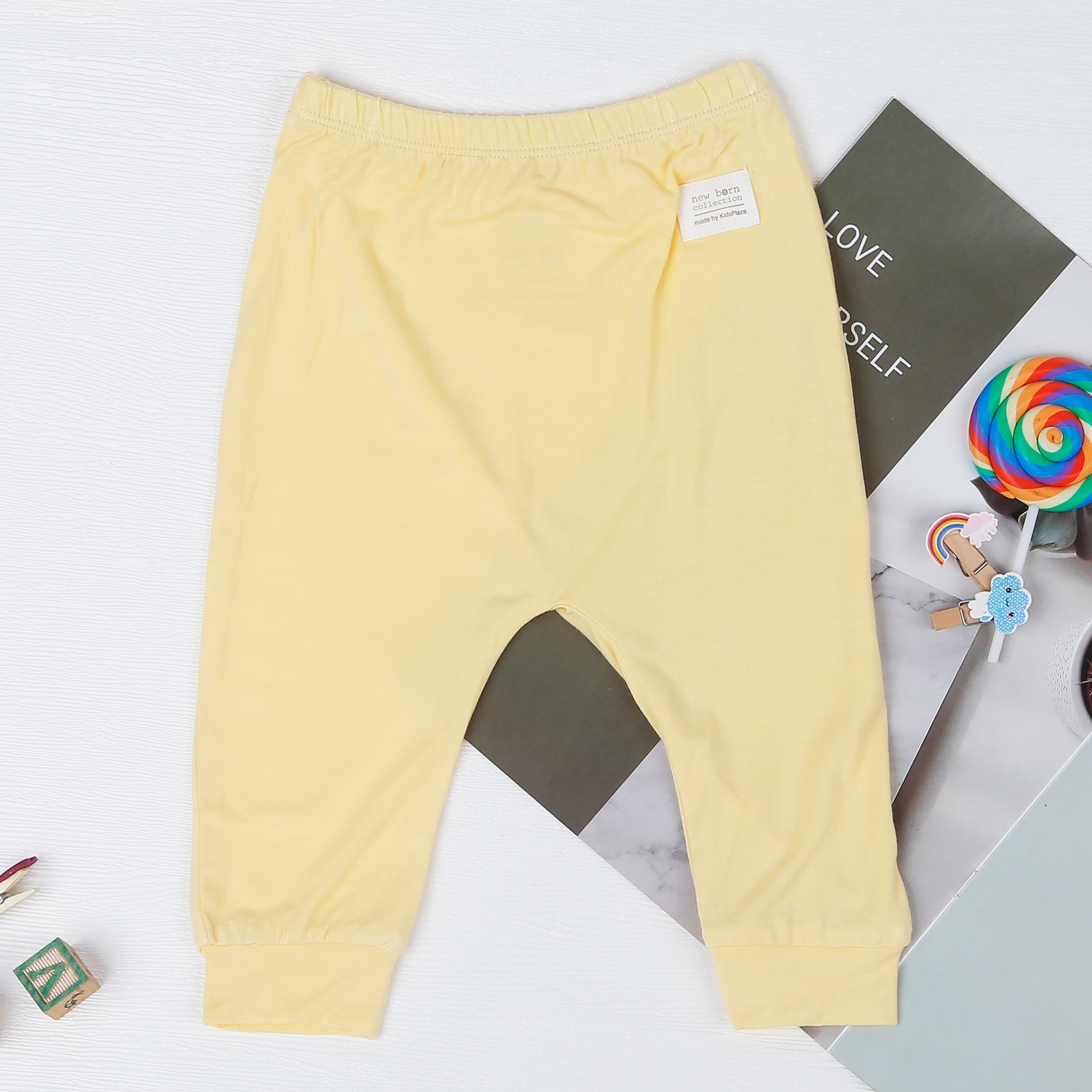 Bộ quần áo dài tay KidsPlaza in Tiger vàng M22T hình 6