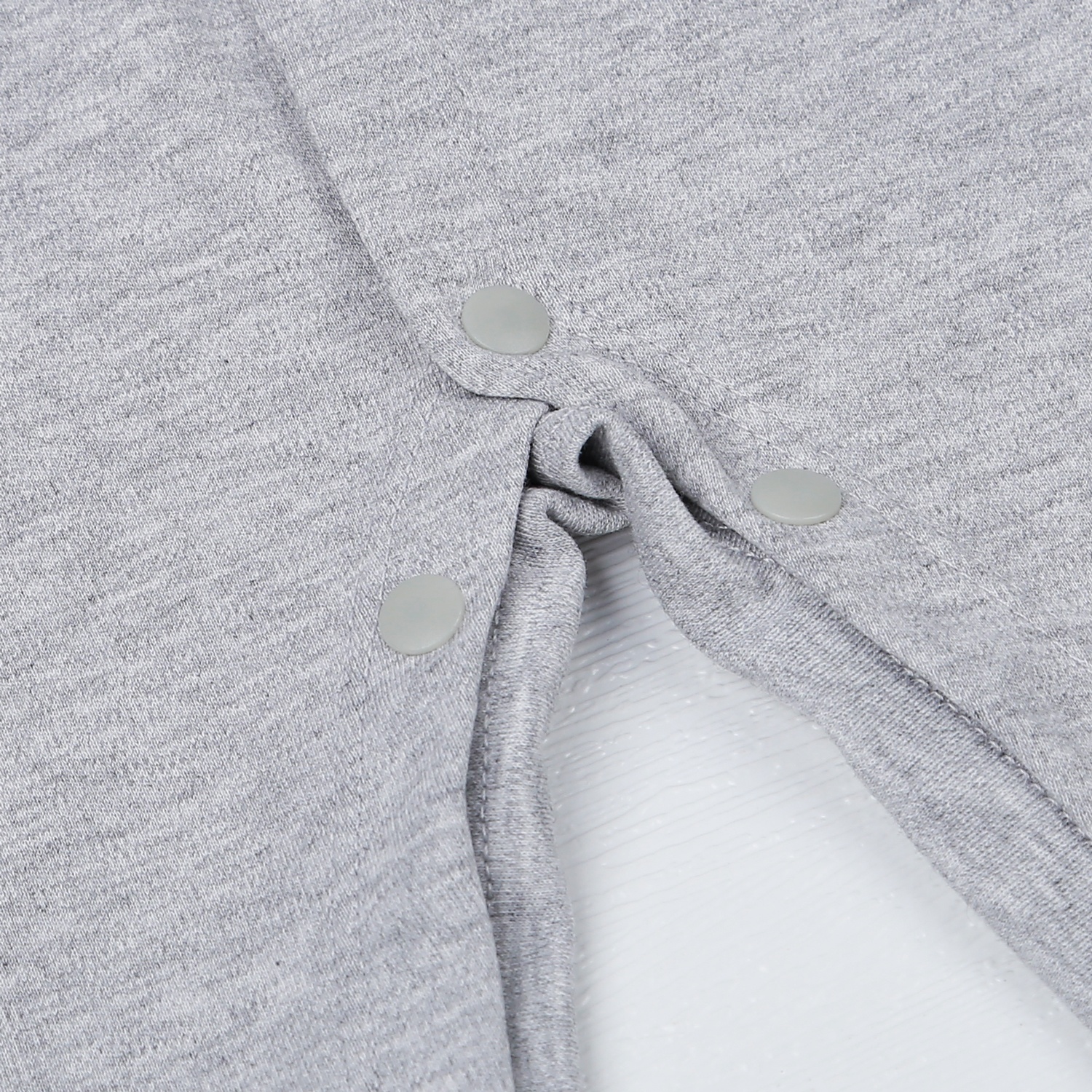 Body bé trai KidsPlaza cà vạt caro HN22D (Xám) hình 3