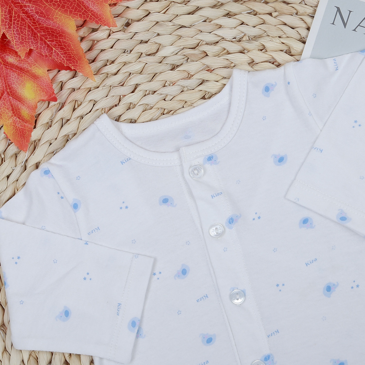 Áo dài tay Kiza in voi BA22  hình 3