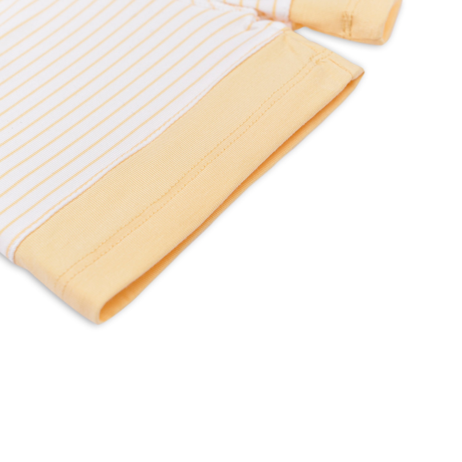 Bộ ba lỗ Otis quần kẻ vàng bé gái KidsPlaza ND22H (Trắng) hình 3