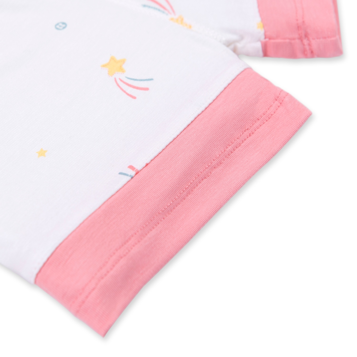 Bộ ba lỗ Otis sao vàng bé gái KidsPlaza ND22H (Trắng) hình 4