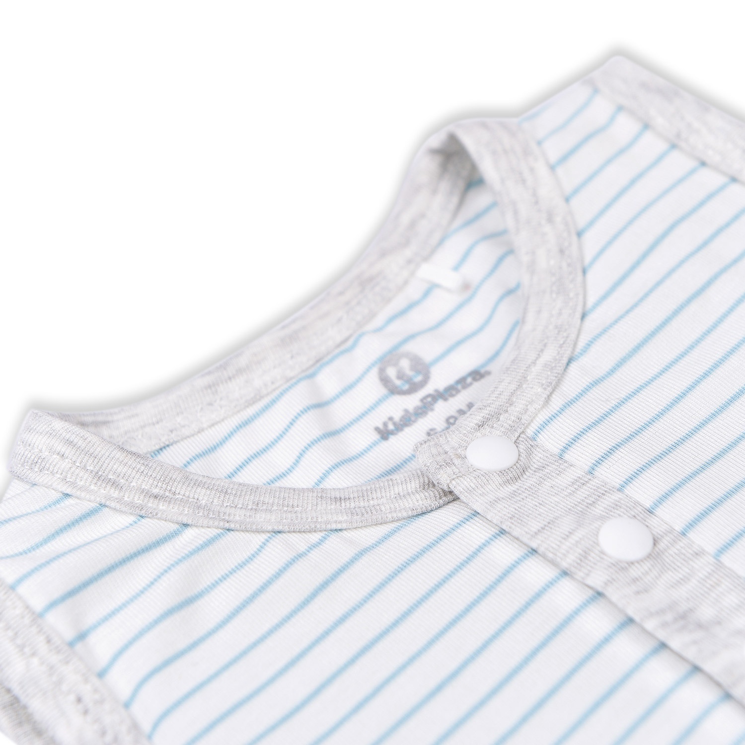 Bộ ba lỗ sơ sinh Otis kẻ xanh bé trai KidsPlaza ND22H (Ghi) hình 3