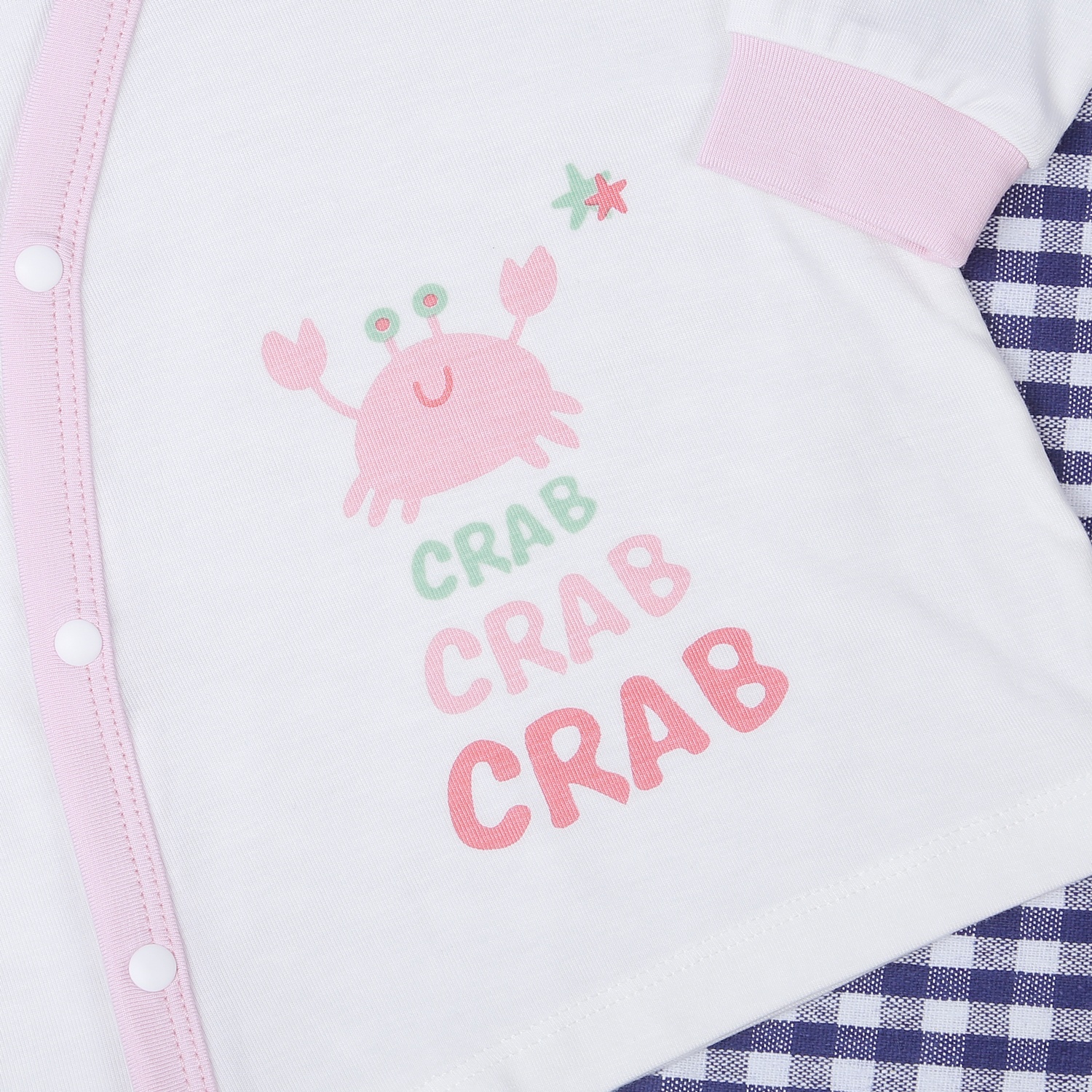 Bộ bé gái dài tay cài giữa tam giác Otis KidsPlaza ND22T hình 5