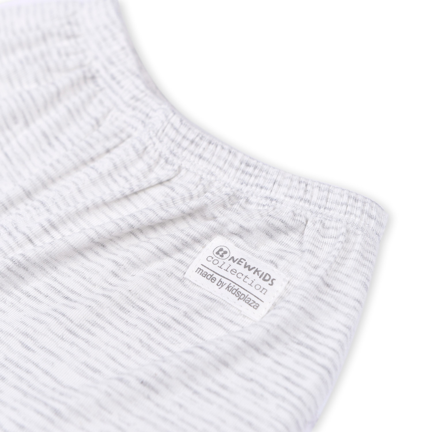 Bộ bé trai cộc tay cài lệch Otis kẻ ghi KidsPlaza ND22H (Ghi) hình 5