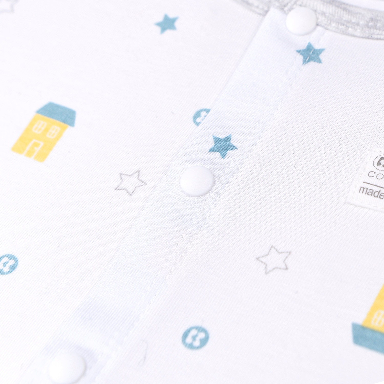 Bộ cộc tay cài giữa bé trai Otis KidsPlaza ghi ND22H hình 3