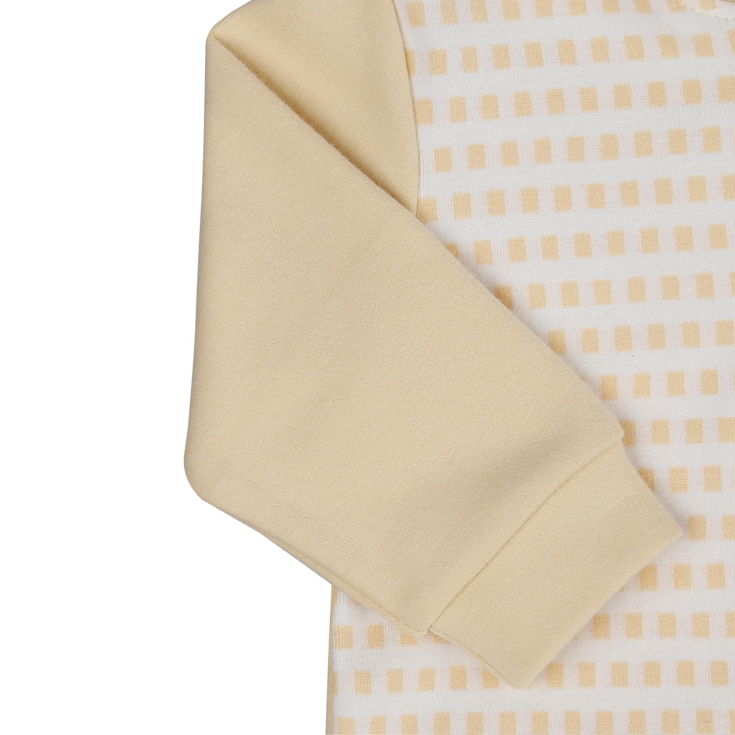 Bộ dài cài giữa in cừu KidsPlaza HN21D (Vàng) hình 2