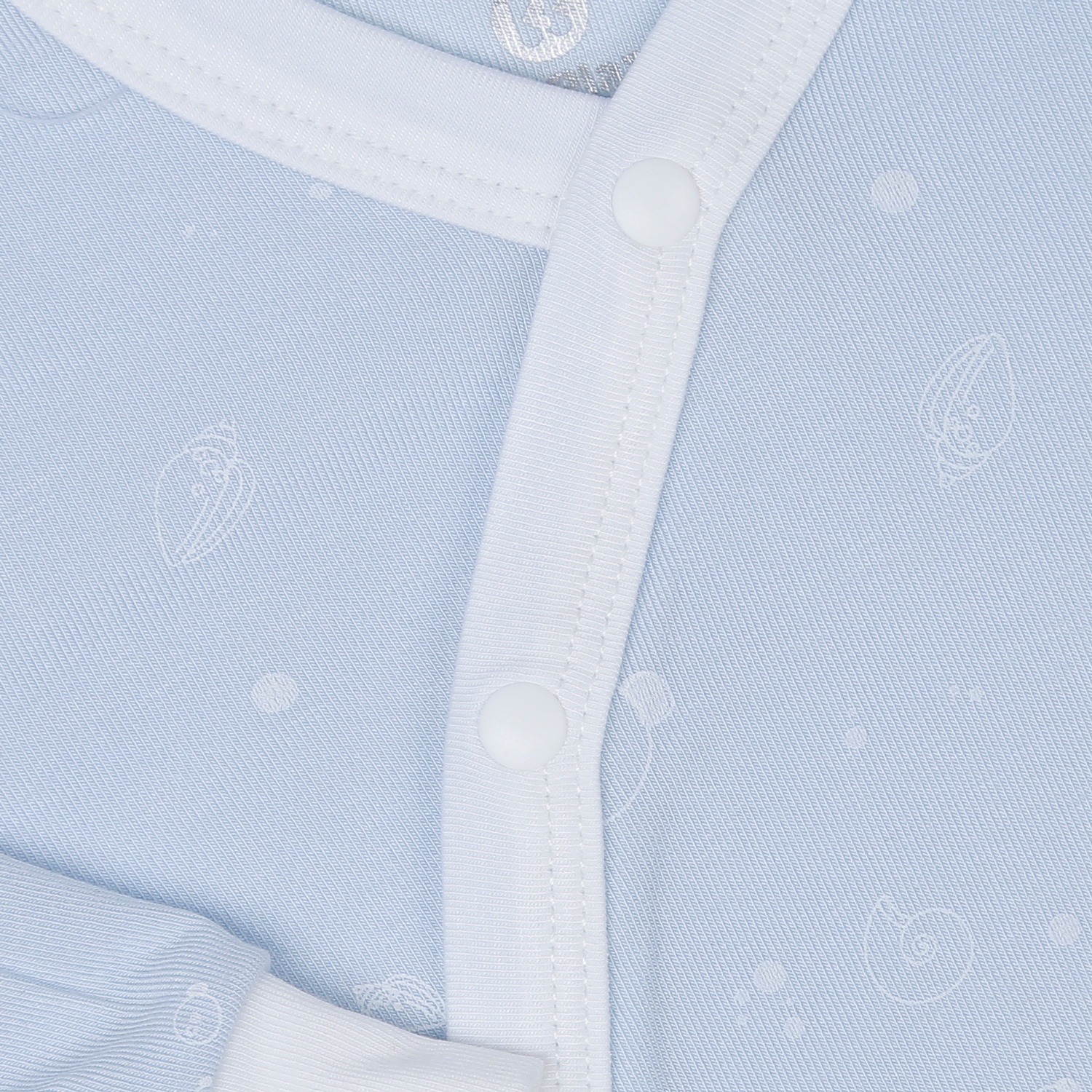 Bộ quần áo dài tay Otis cài chéo KidsPlaza màu xanh ND22T hình 5