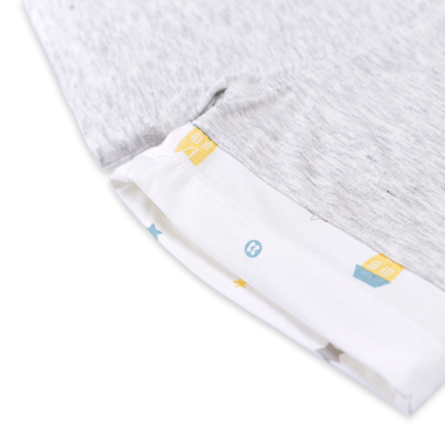 Bộ quần áo bé trai cộc tay cài vai Otis KidsPlaza ND22H hình 6