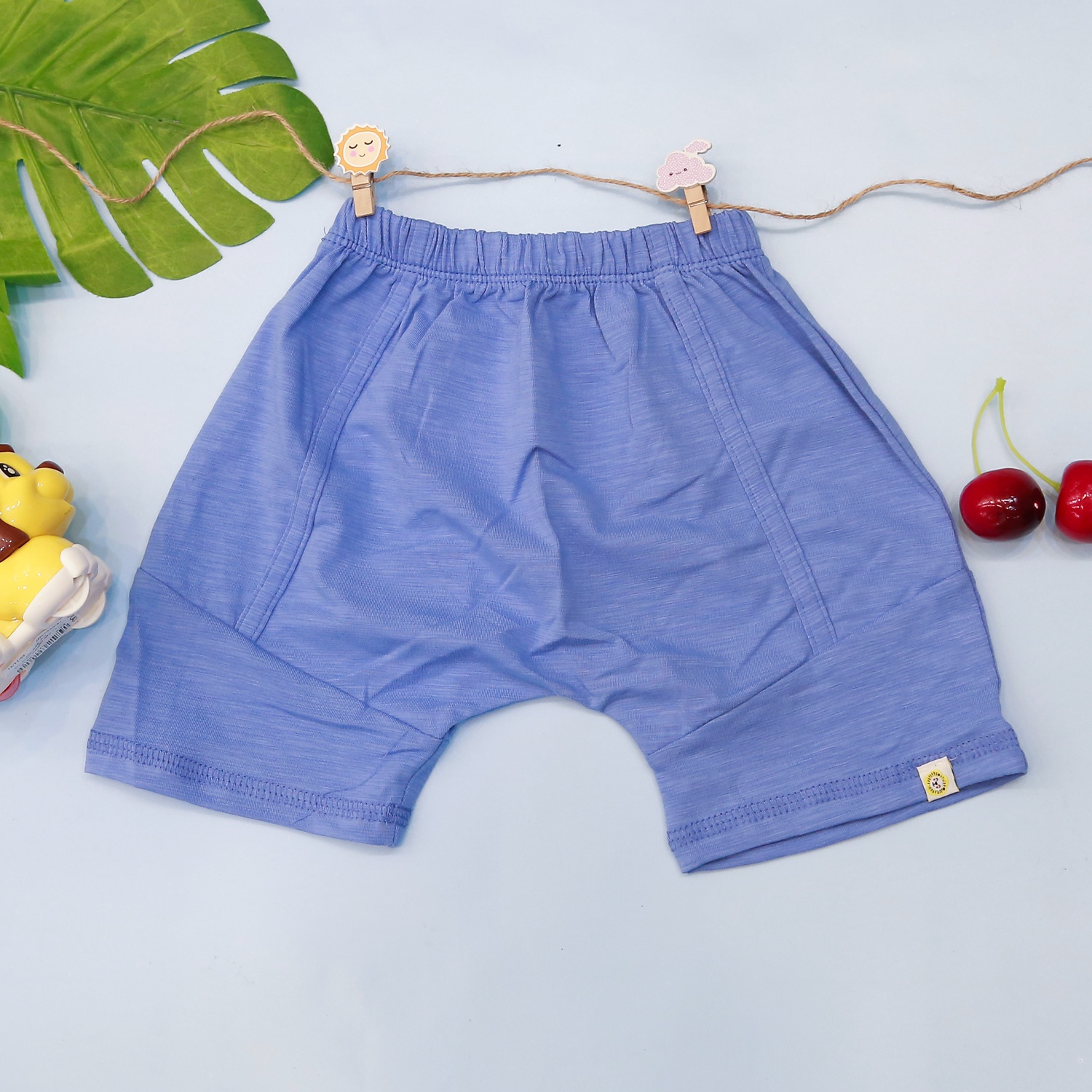 Bộ quần áo cộc tay bé trai in hình thú KidsPlaza M21H hình 5