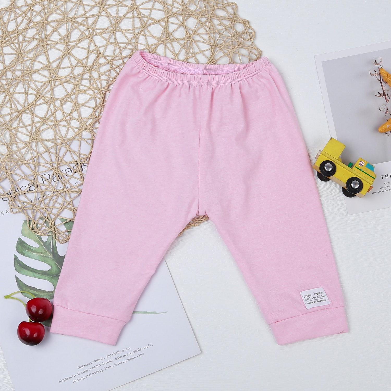 Bộ quần áo dài tay cài giữa KidsPlaza KA22 (Hồng) hình 6