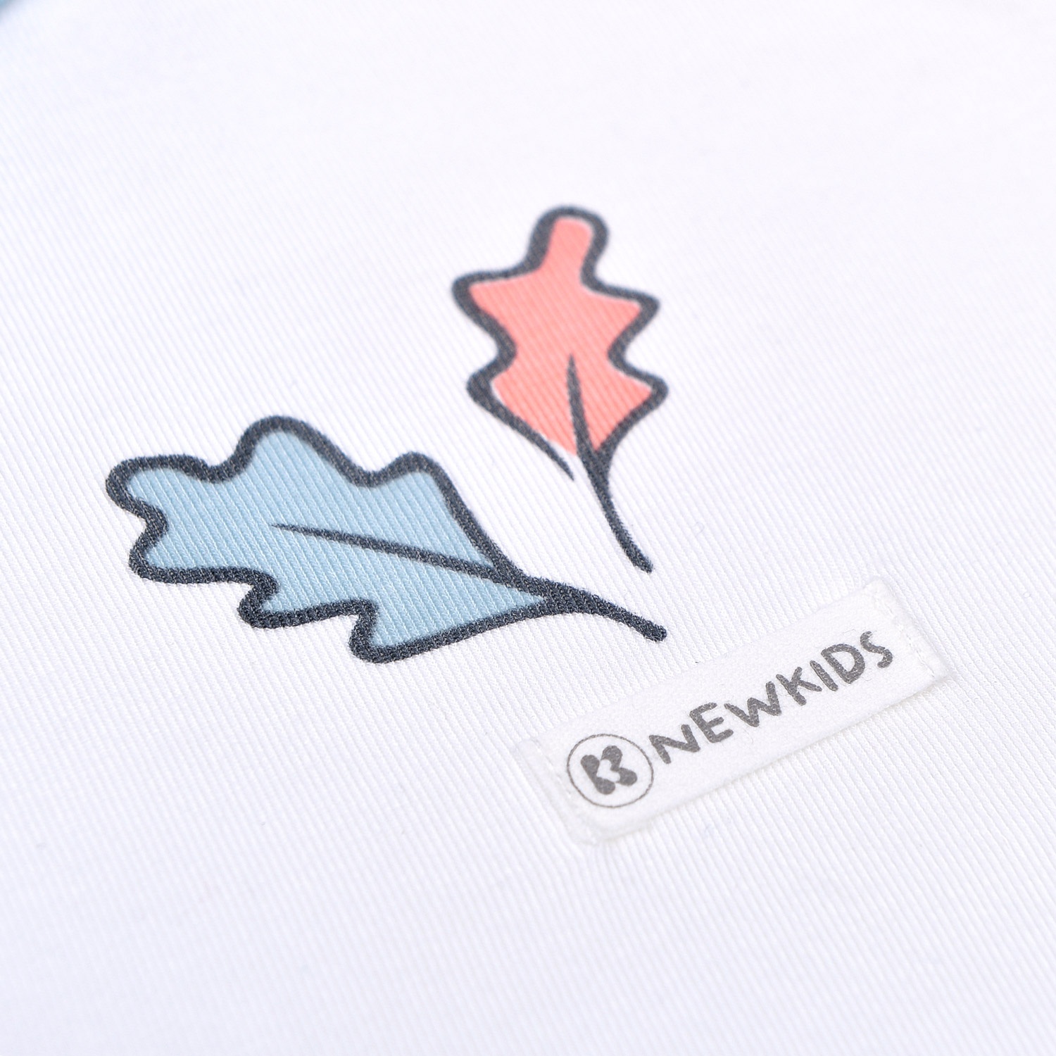 Bộ quần áo dài tay cài lệch bé trai KidsPlaza kẻ trắng xanh ND22H hình 3