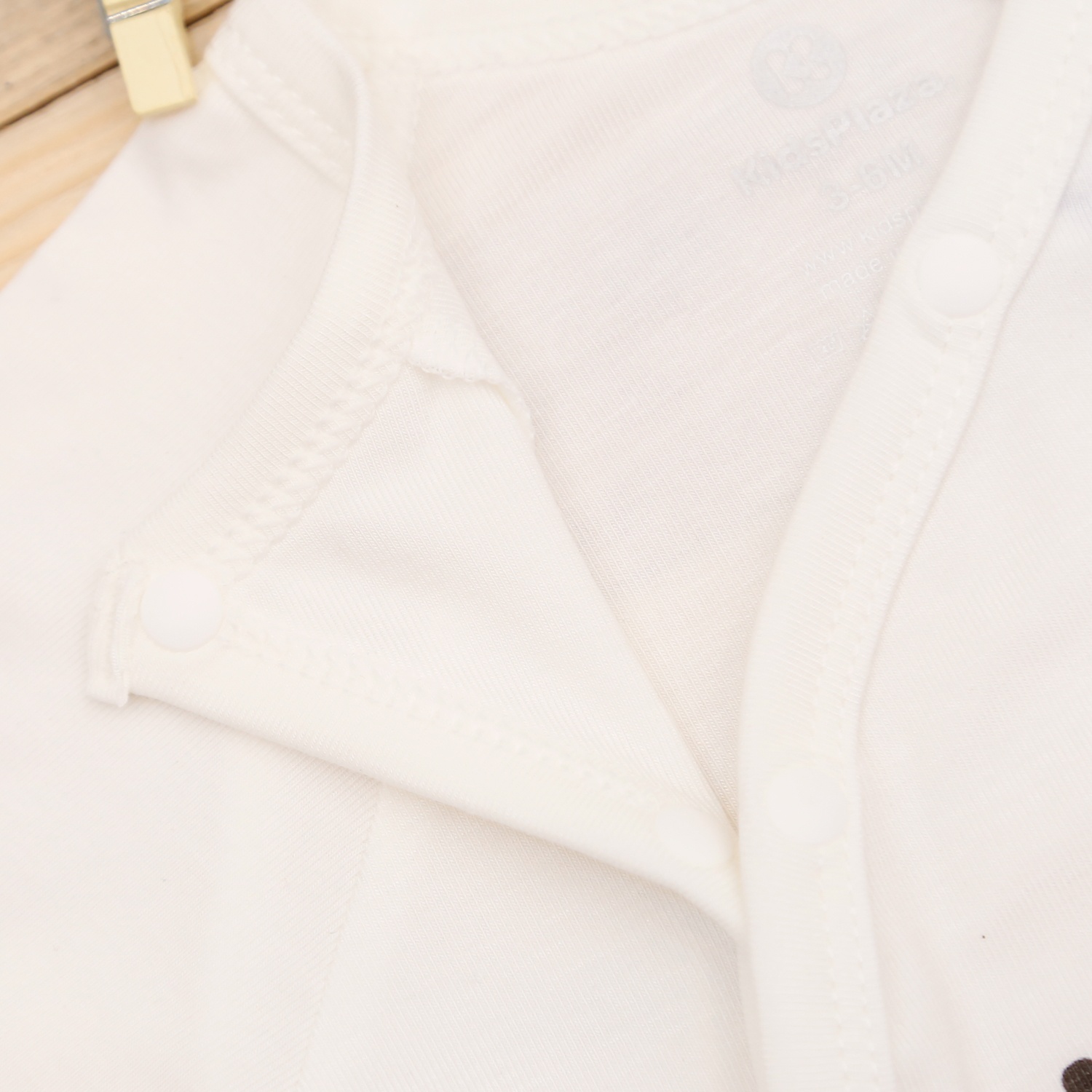 Bộ quần áo sơ sinh cộc tay Otis KidsPlaza ND22H (Trắng) hình 5