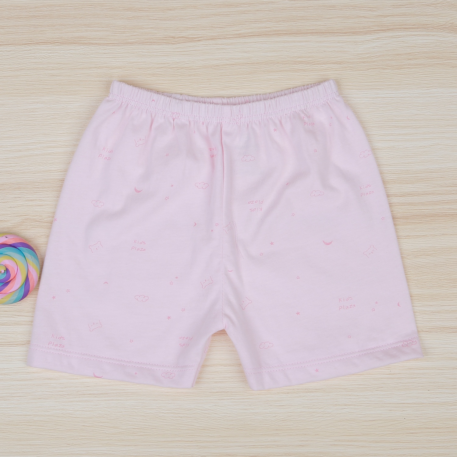 Bộ quần áo sơ sinh cộc tay KidsPlaza in hình NBA22 (Hồng) hình 4