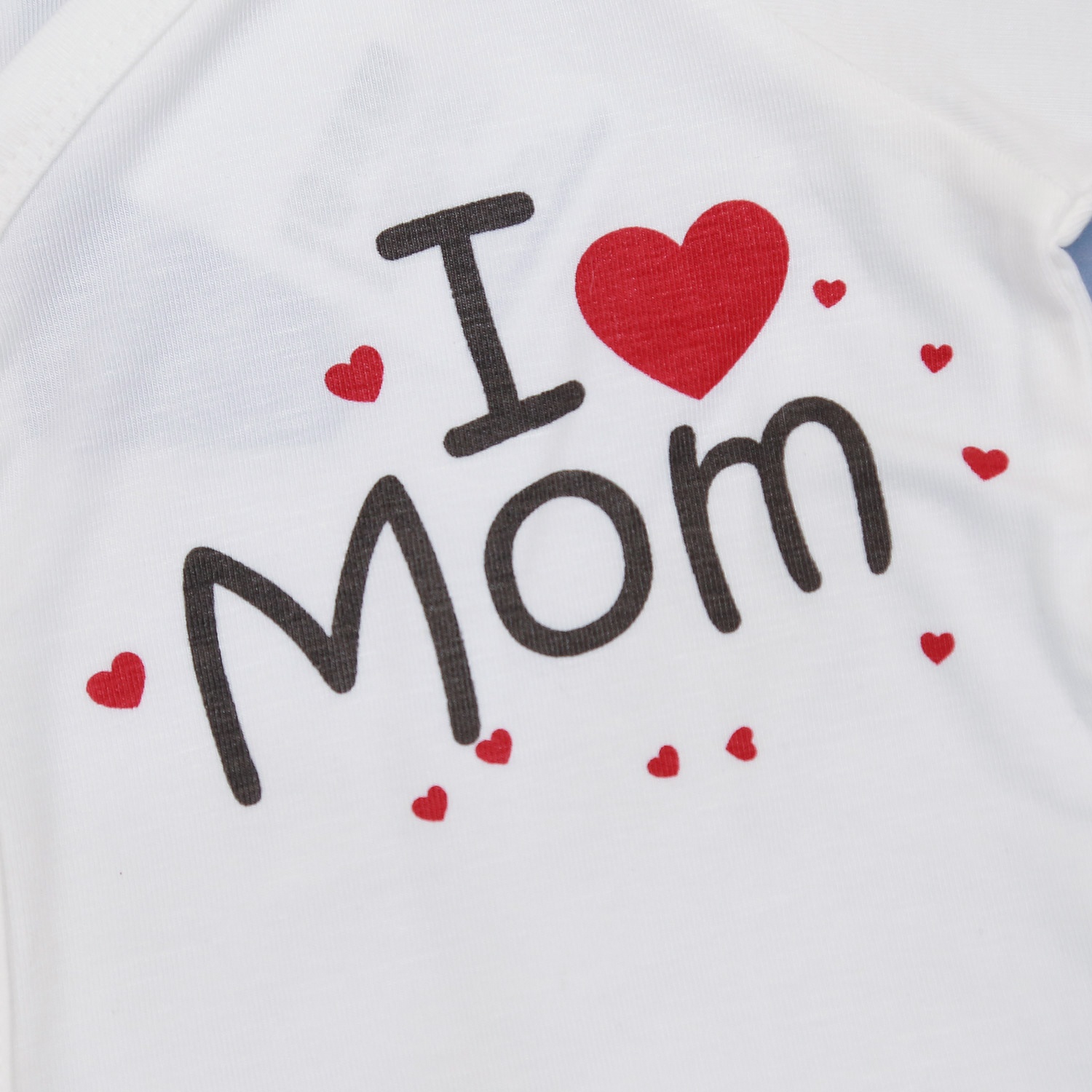 Bộ quần áo sơ sinh dài tay cài lệch Otis KidsPlaza ND22H (Trắng) hình 4