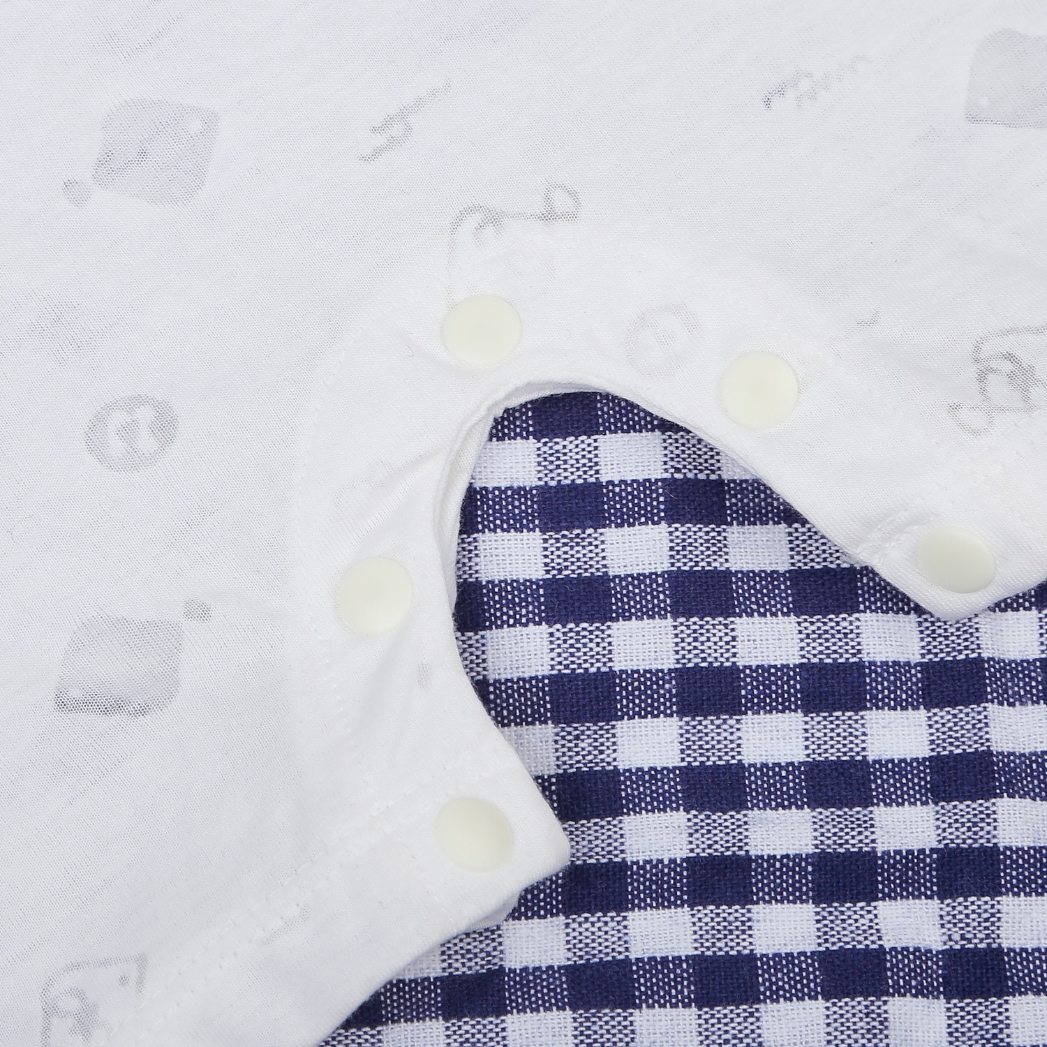 Body ba lỗ in thuyền KidsPlaza trắng hồng HN21H hình 4